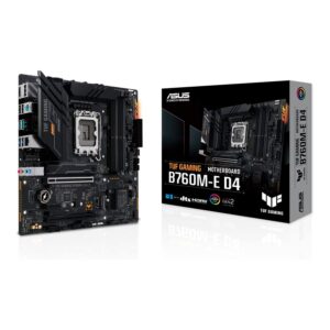 Asus Tuf Gaming B760m-e D4 Ddr4 Socket Lga 1700 Chipset B760 Micro Atx