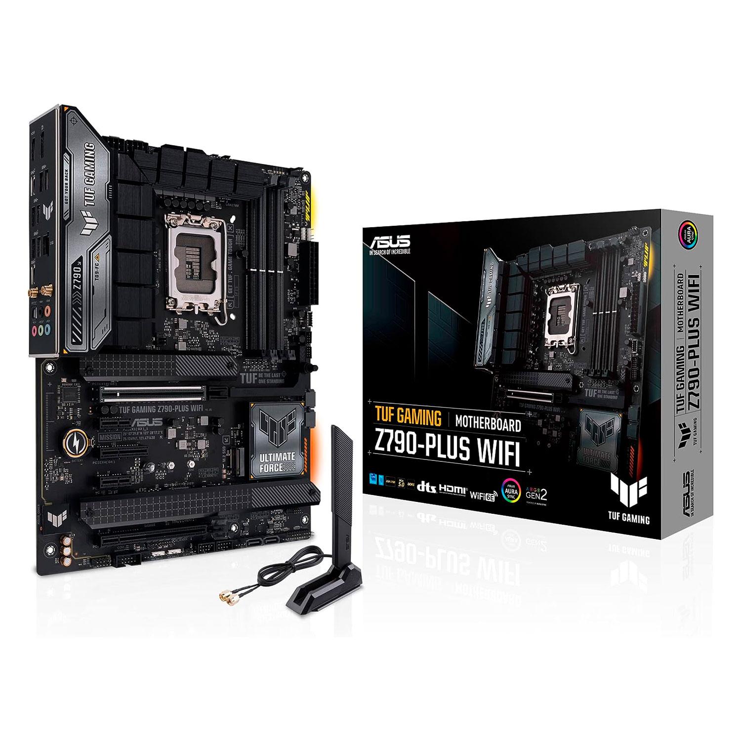 Asus Tuf Gaming Z790-plus Con Conector Ddr5 Y Chipset Lga 1700 Intel Z790 Atx