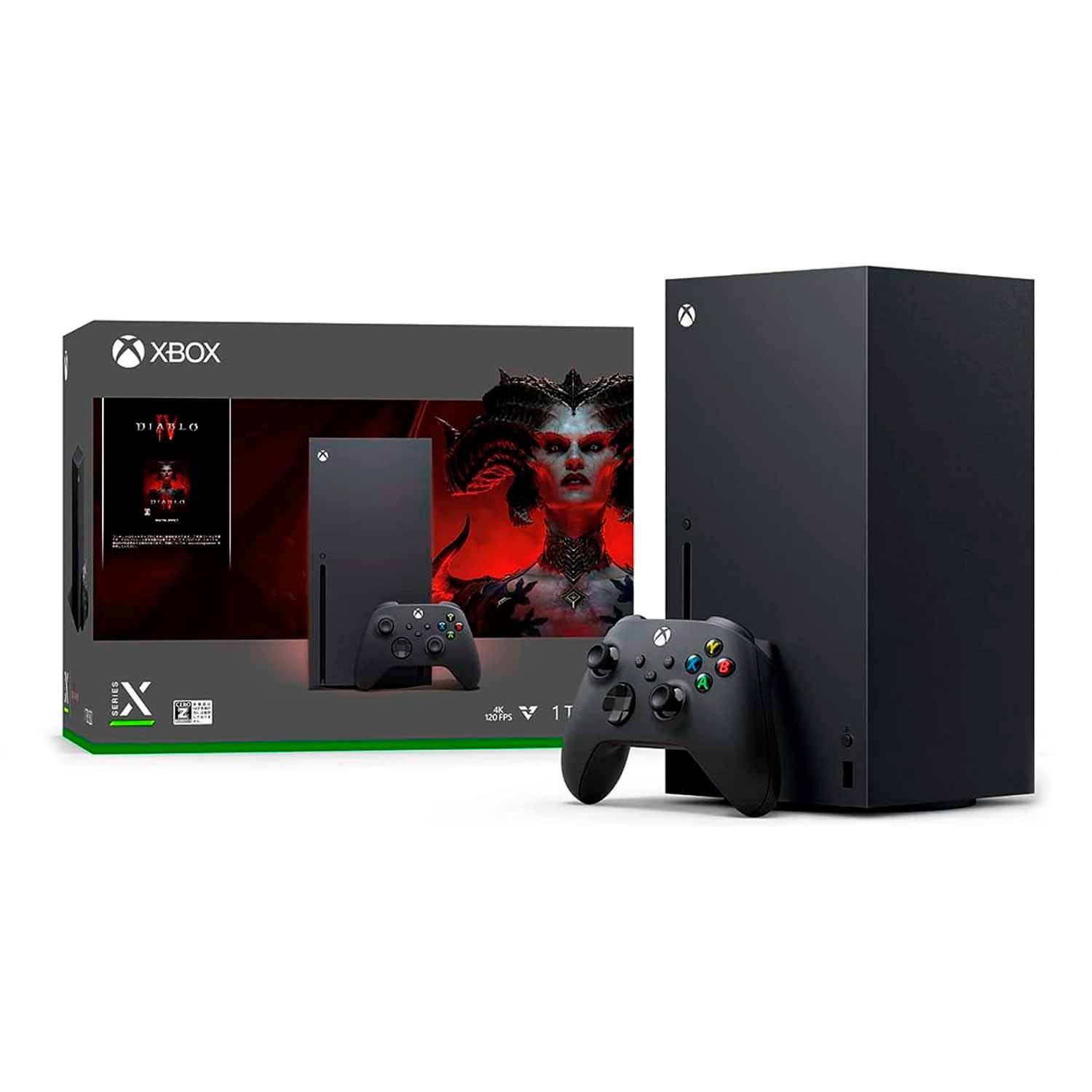 Paquete De Consola Xbox Series X Diablo Iv De 1 Tb, Color Negro