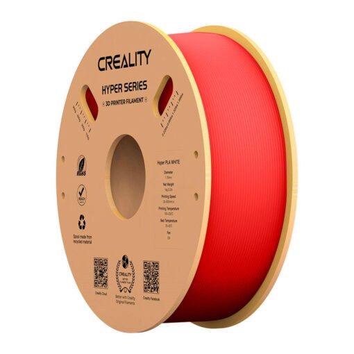 Filamento Hyper-pla Creality 1 Kg 1,75 Mm Para Impresora 3d - Rojo