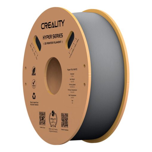 Filamento Hyper-pla Creality 1 Kg 1,75 Mm Para Impresora 3d - Gris