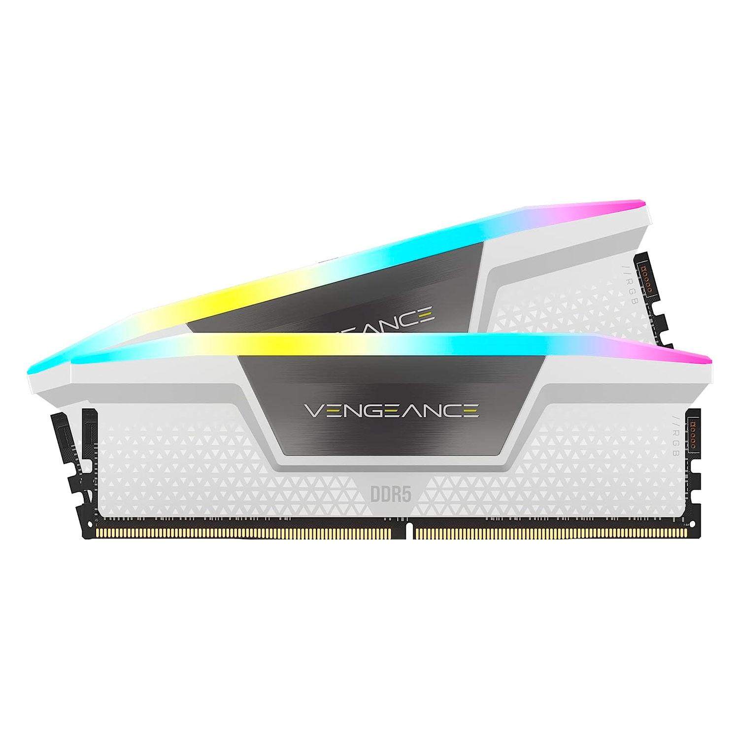 Alternative view of Memoria Ram Corsair Vengeance Rgb 32gb (2x16gb) Ddr5 5600mhz - Cmh32gx5m2b5600c36wk
