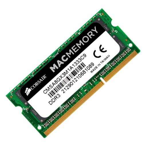 Alternative view of Memoria Ram Corsair Valueselect Ddr3 De 8 Gb Y 1600 Mhz Para Notebook: Cmsa8gx3m1a1333c9