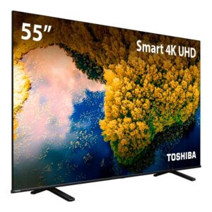 Televisor Inteligente Toshiba 55c350ls 4k Ultra Hd De 55 Pulgadas, Color Negro - Imagen 2