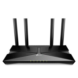 Enrutador Wifi De Banda Dual Ax1800 De 5 Ghz Y 1201 Mbps Tp-link Gpon Xx230v, Color Negro