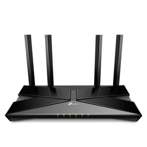 Enrutador Wifi De Banda Dual Ax1800 De 5 Ghz Y 1201 Mbps Tp-link Gpon Xx230v, Color Negro
